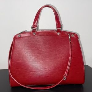 Louis Vuitton Brea GM In Rubis Epi Leather Shoulder Bag